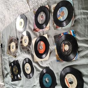 Lot of 11 random 45s